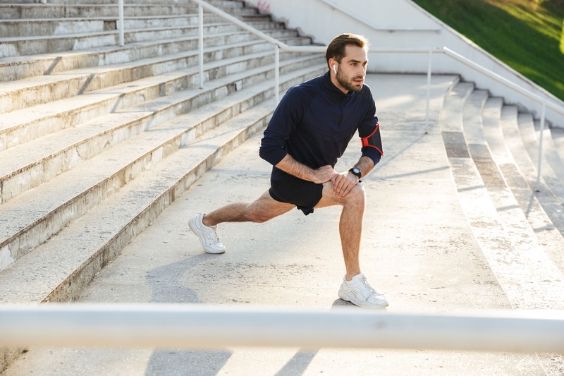Homme sportif