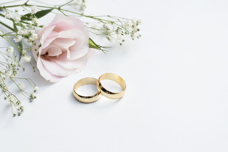 alliances de mariage en or