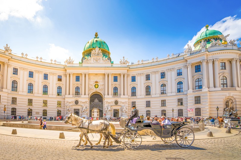 Vienne en Autriche ville en europe, vue sur le pont et la ville
