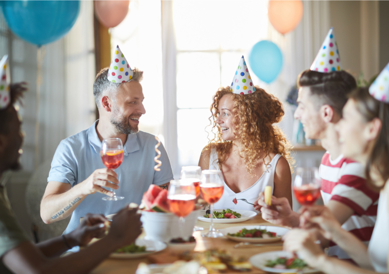 Cadeau d'anniversaire pour sa maman fête surprise