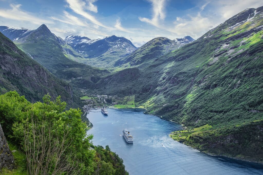 croisière dans une vallée