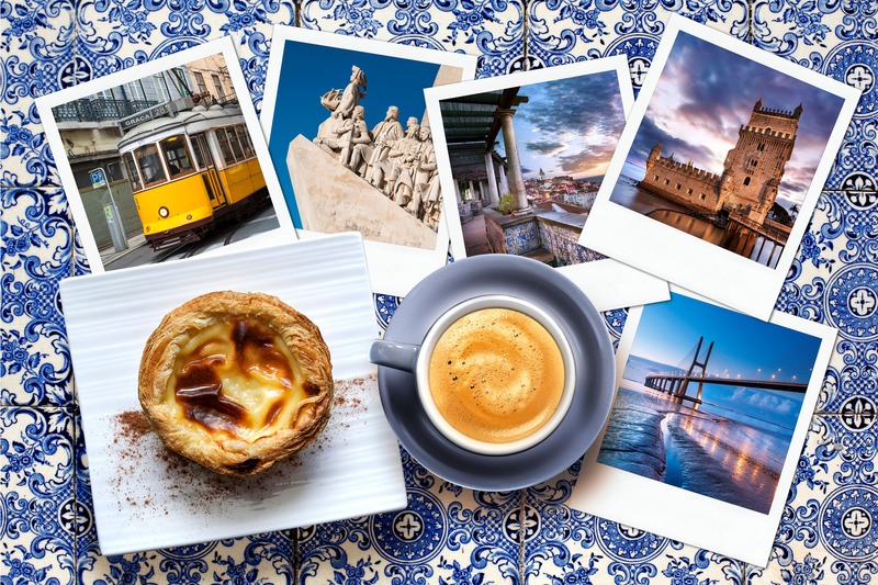 pasteis de nata portuguais et monuments de Lisbonne à visiter