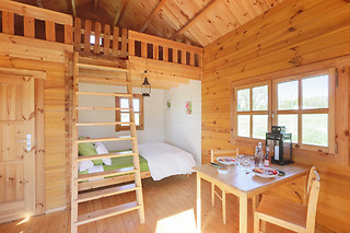 Séjour insolite pour 2 chez Un Air de Cabane à Dénezé-sous-Doué (49)