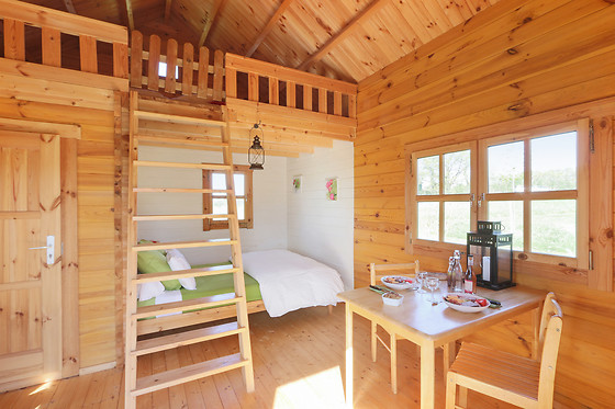 Séjour insolite pour 2 chez Un Air de Cabane à Dénezé-sous-Doué (49)