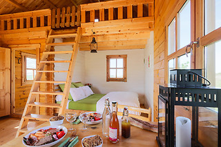 Séjour insolite pour 2 chez Un Air de Cabane à Dénezé-sous-Doué (49)