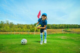 Partie de FootGolf en famille - FootGolf Parc Romery (51)