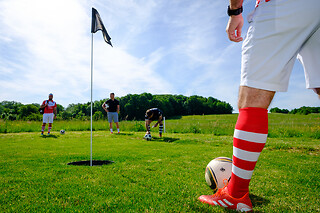 Partie de FootGolf en famille - FootGolf Parc Romery (51)