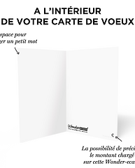 Carte de vœux 2 en 1 Love