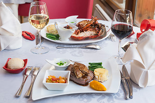 Repas en duo au restaurant Le Rohan à Vigny (95)