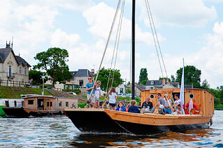 Balade en Bateau privatisé sur la Loire près d'Angers (49) - Privatisation du bateau