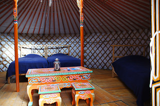 Séjour sous yourte au Camping Mandala à Prads-Haute-Bléone (04)