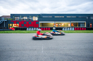 Session de karting à 4 - Circuit du Bugey - Château-Gaillard (01)