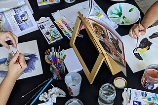 Atelier Aquarelle à Nantes (44)