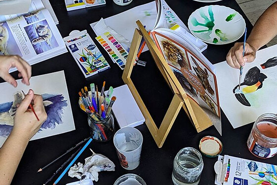 Atelier Aquarelle à Nantes (44)