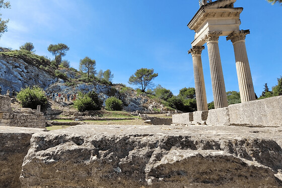 Billet pour le site archéologique de Glanum en Provence (13)
