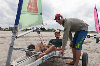 Cours de char à voile pour 2 - Avel char - Hirel (35)