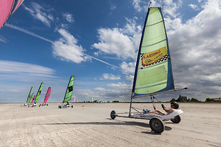 Cours de char à voile pour 2 - Avel char - Hirel (35)