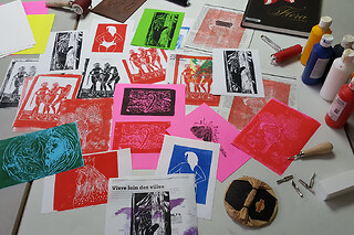 Atelier découverte linogravure à Paris (20)