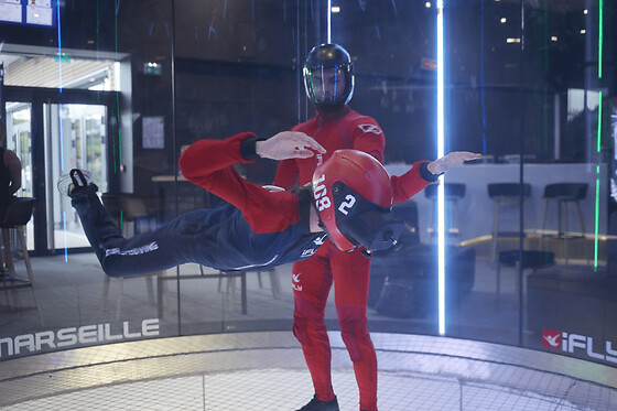 Expérience Ultimate 4D en soufflerie à Lyon
