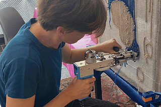 Atelier création d'une décoration murale en Tufting à Lille (59)