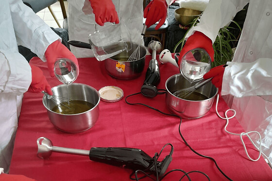 Atelier d'initiation à la saponification à froid à Tours (37)