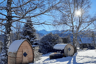 Bain nordique & Sauna à la station de ski "Ax 3 domaines"