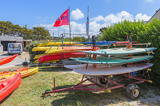 Balade en kayak de plage - Club nautique Trégastel - Trégastel (22)
