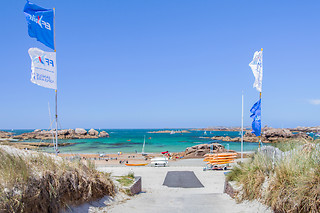 Balade en kayak de plage - Club nautique Trégastel - Trégastel (22)