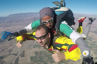 Saut en parachute en tandem à Taroudant proche d'Agadir