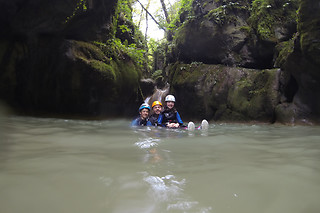 Séance de canyoning pour 1 groupe - Canyon'in - Saint-Gervais (38)
