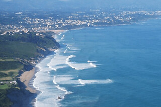 Vol en hélicoptère au-dessus de Biarritz et ses alentours
