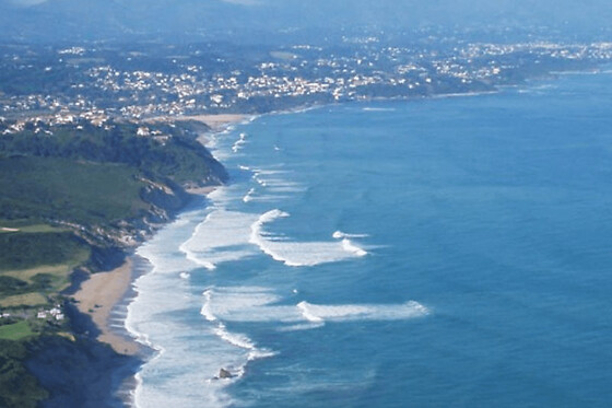 Vol en hélicoptère au-dessus de Biarritz et ses alentours