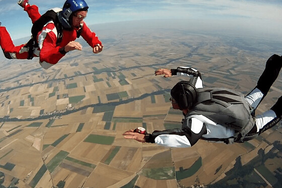 Initiation au Parachute Stage PAC à Dieppe (76)