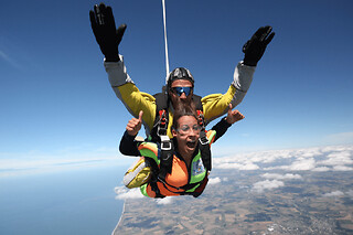 Saut en Parachute en tandem au-dessus du Mont-Saint-Michel
