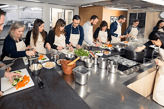 Cours de cuisine "Cuisinez sain et équilibré" à l'Ecole Ducasse