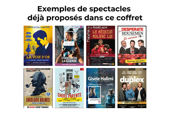 Théâtre à Paris - 4 personnes
