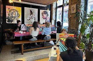 Atelier apéro-peintures pour deux - Happy Paint 11 Moxy Bastille - Paris (75011)