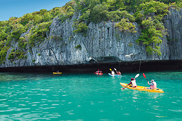 Canoë en terre d'allier