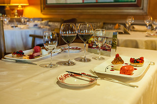 Un repas pour deux à l'Hostellerie des Bas-Rupts à Gérardmer (88)