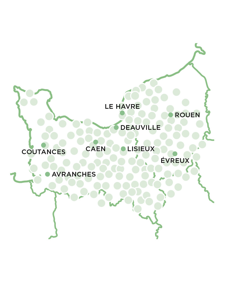 Coups de cœur en Normandie