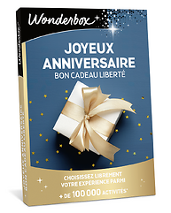 Joyeux Anniversaire - Bon cadeau liberté