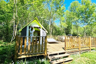 Séjour pour deux en cabane aux Rêves d'Ambre à Montagut (64)