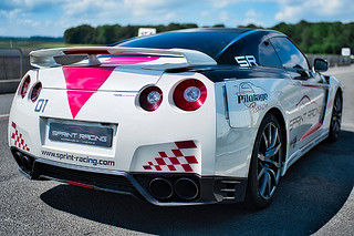 Découverte Nissan GTR (5 tours) sur le Circuit de Pont l'Evèque (14)