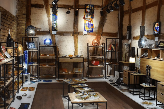 Atelier création d'un objet en verre fusing à Hoerdt (67) - Atelier luminaire - 3h