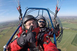 Baptême de l'air en paramoteur à Bourges (18) - Vol introduction - 10 min