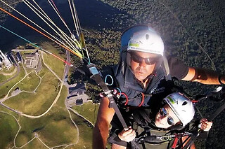 Vol en parapente à Clermont-Ferrand (63) - Vol découverte - 15 minutes