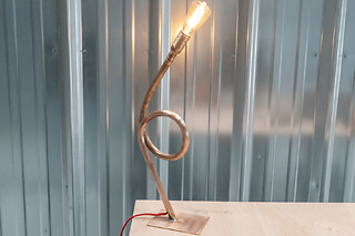 Atelier création lampe en cuivre à Saint-Jean-d'Illac (33)