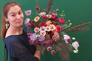 Atelier bouquet de fleurs de saison à Annecy (74)