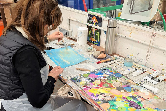Initiation à la peinture à Paris 9ème
