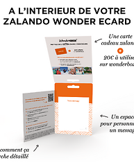 Wonder-ecard X Zalando